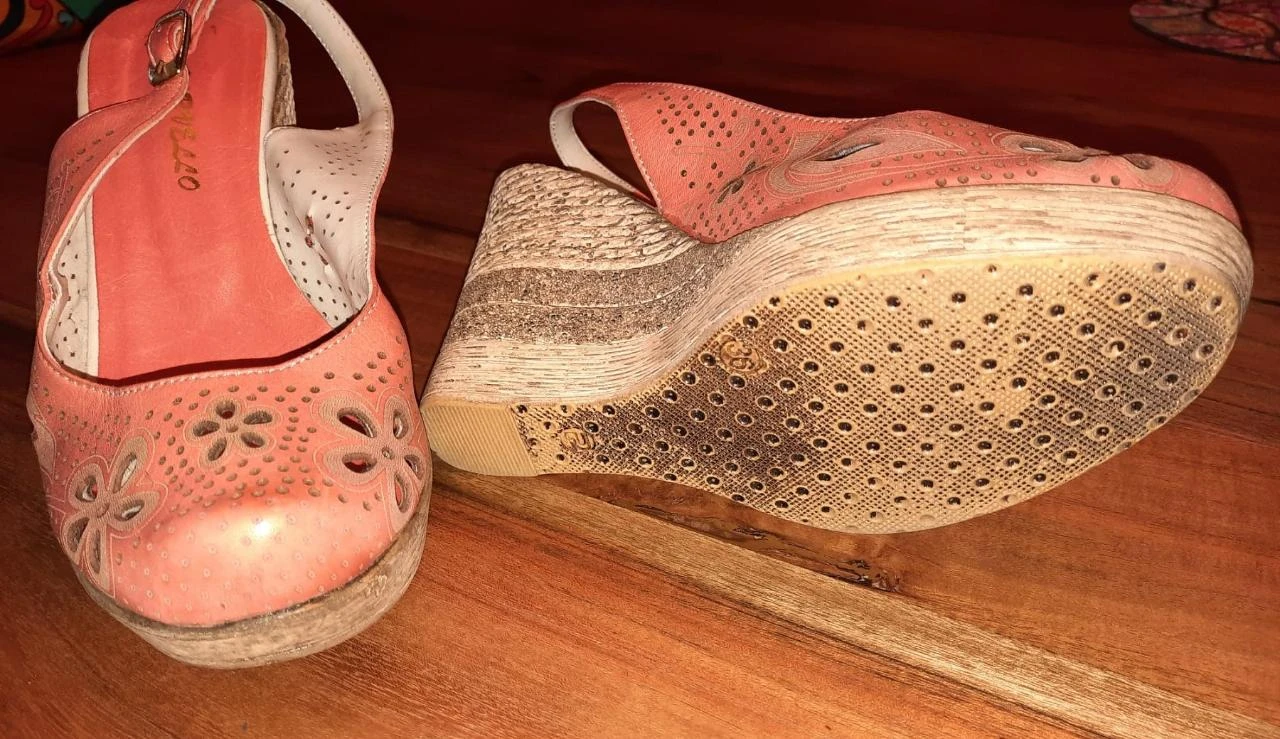 hermosas sandalias vintage talla 36 – photo 3